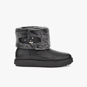 Ugg Classic Berge Mini Klassiska Stövlar Dam Svarta (803524MVN)